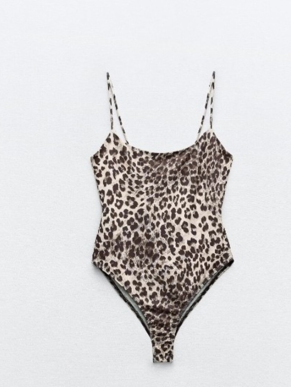 Sz M New Zara Leopard Print Bodysuit